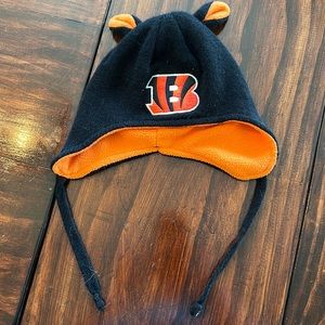 Bengals toddler winter hat